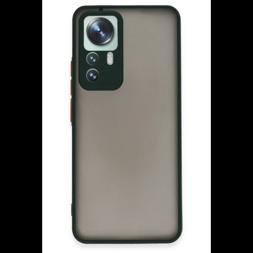 Newface Xiaomi Mi 12T Pro Kılıf Montreal Silikon Kapak - Yeşil