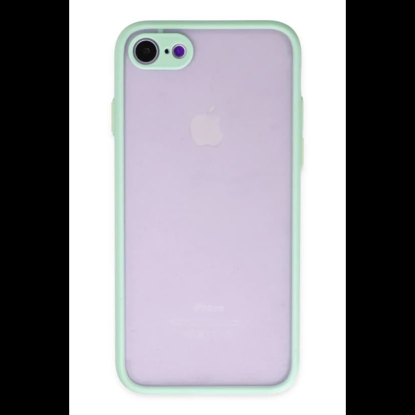 Newface Apple iPhone 7 Kılıf Montreal Silikon Kapak - Turkuaz
