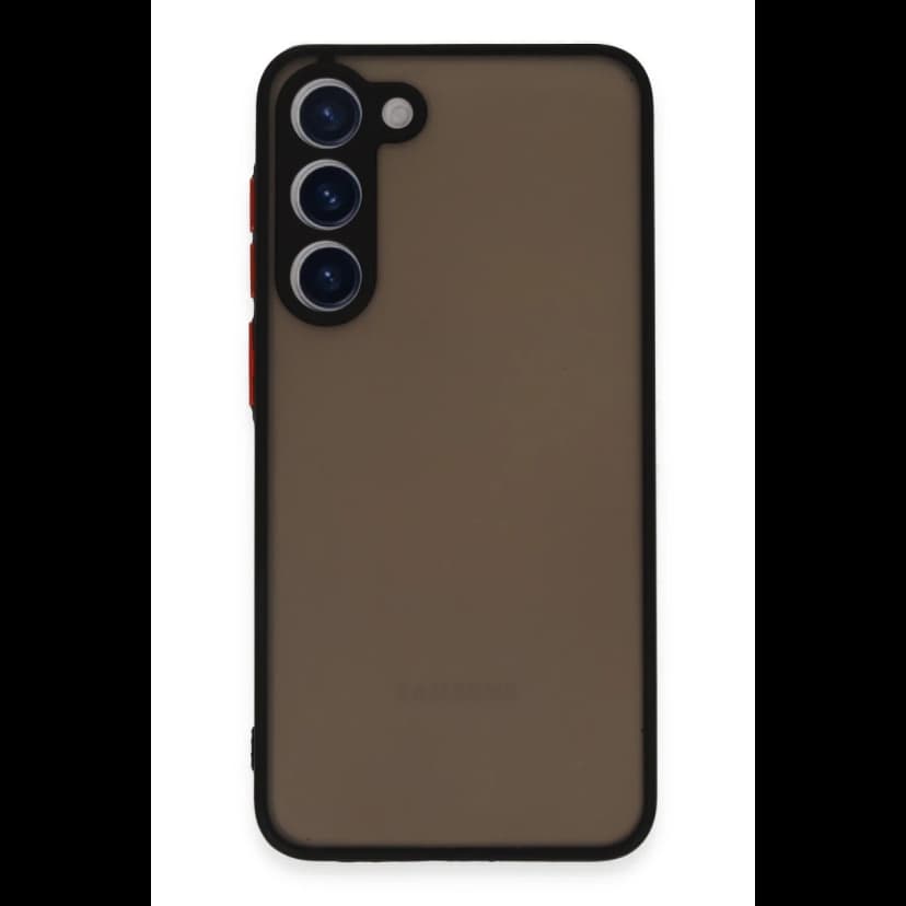 Newface Samsung Galaxy S23 Plus Kılıf Montreal Silikon Kapak - Siyah