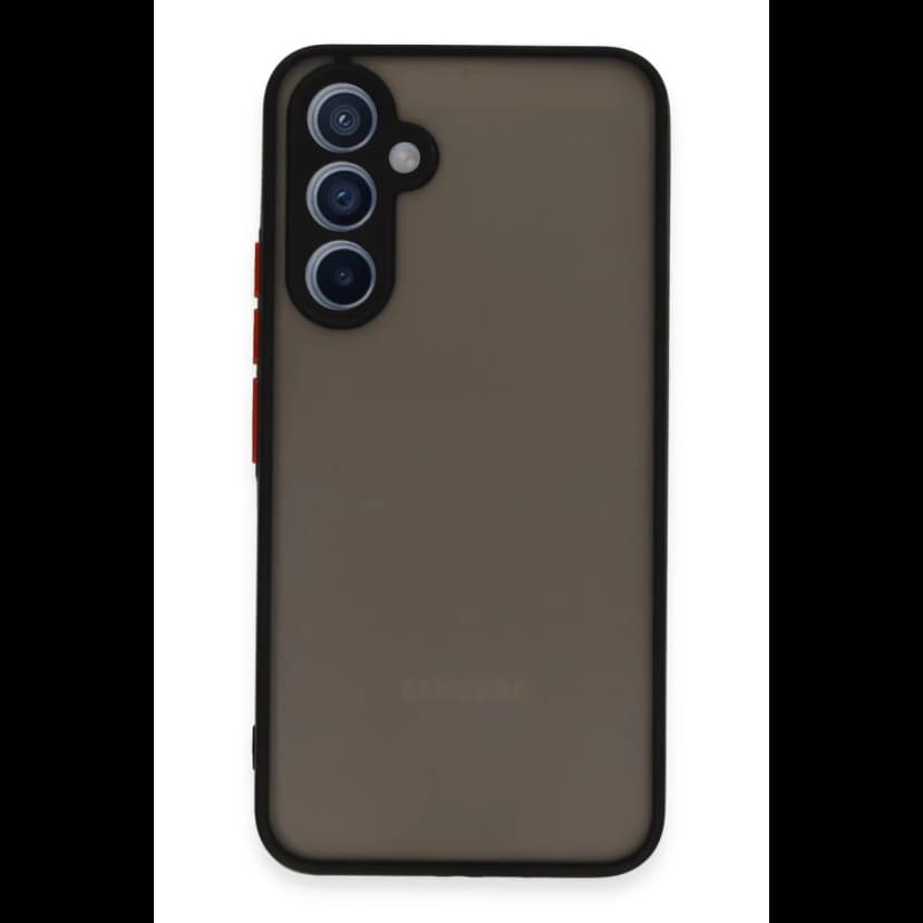 Newface Samsung Galaxy A34 5G Kılıf Montreal Silikon Kapak - Siyah