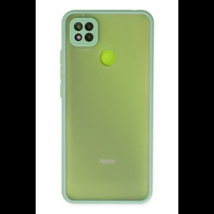 Newface Xiaomi Redmi 9C Kılıf Montreal Silikon Kapak - Turkuaz