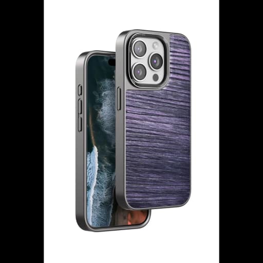Venco Apple iPhone 14 Pro Wave Kapak - Derin Mor