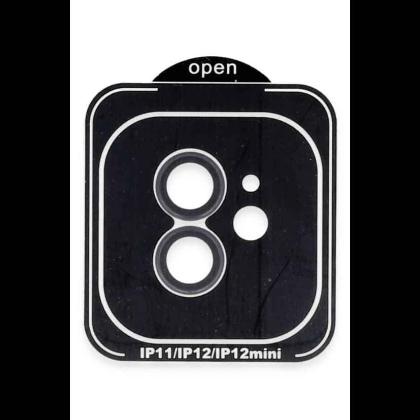Joko Apple iPhone 11 PVD Metal Kamera Lens - Siyah