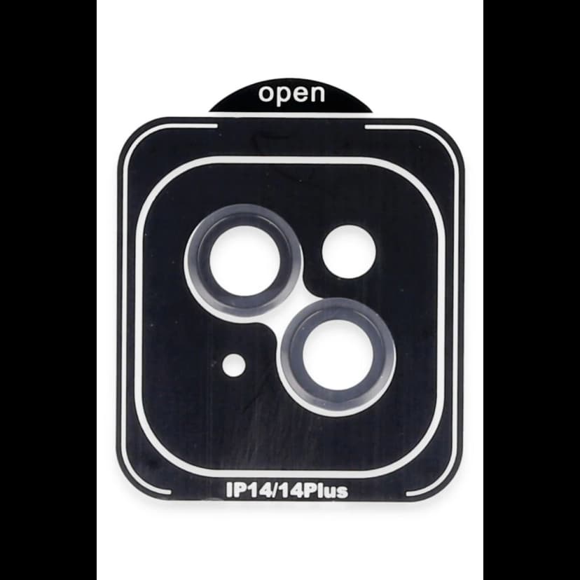 Joko Apple iPhone 14 PVD Metal Kamera Lens - Siyah
