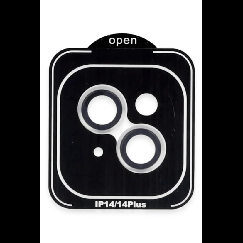Joko Apple iPhone 14 PVD Metal Kamera Lens - Gümüş
