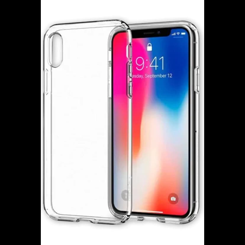 Newface Apple iPhone X Kılıf Lüx Şeffaf Silikon