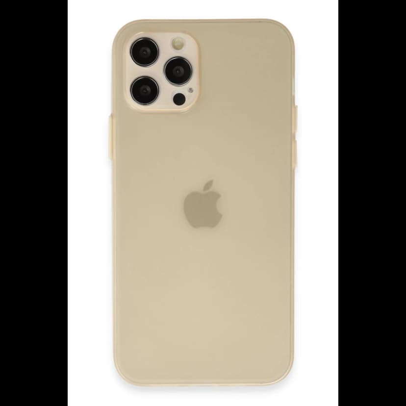 Newface Apple iPhone 12 Pro Kılıf Puma Silikon - Gold