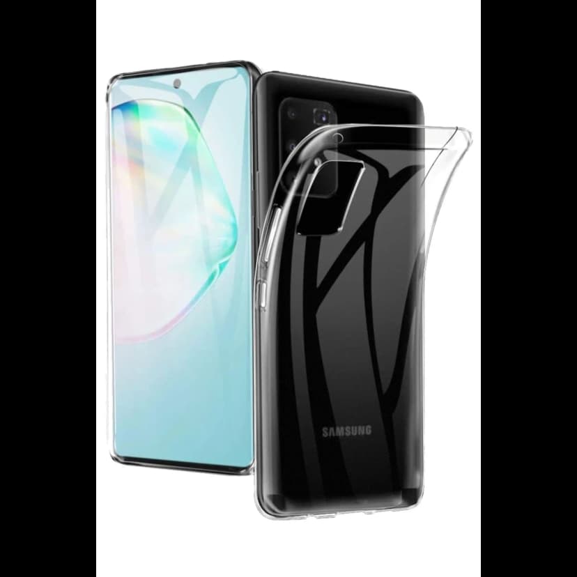 Newface Samsung Galaxy A71 Kılıf Lüx Şeffaf Silikon