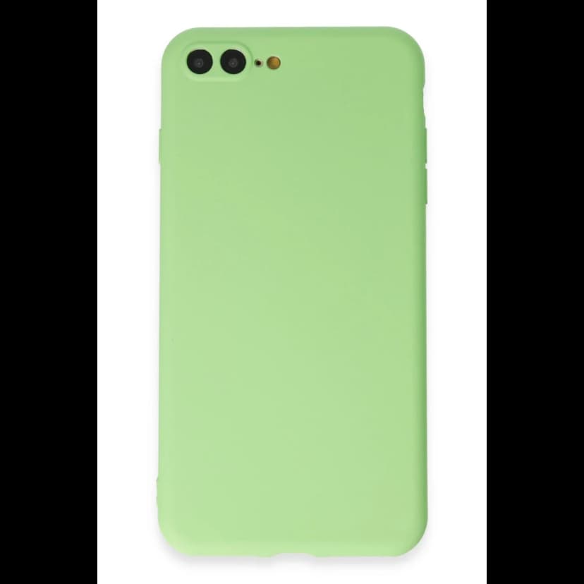 Newface Apple iPhone 7 Plus Kılıf First Silikon - Açık Yeşil