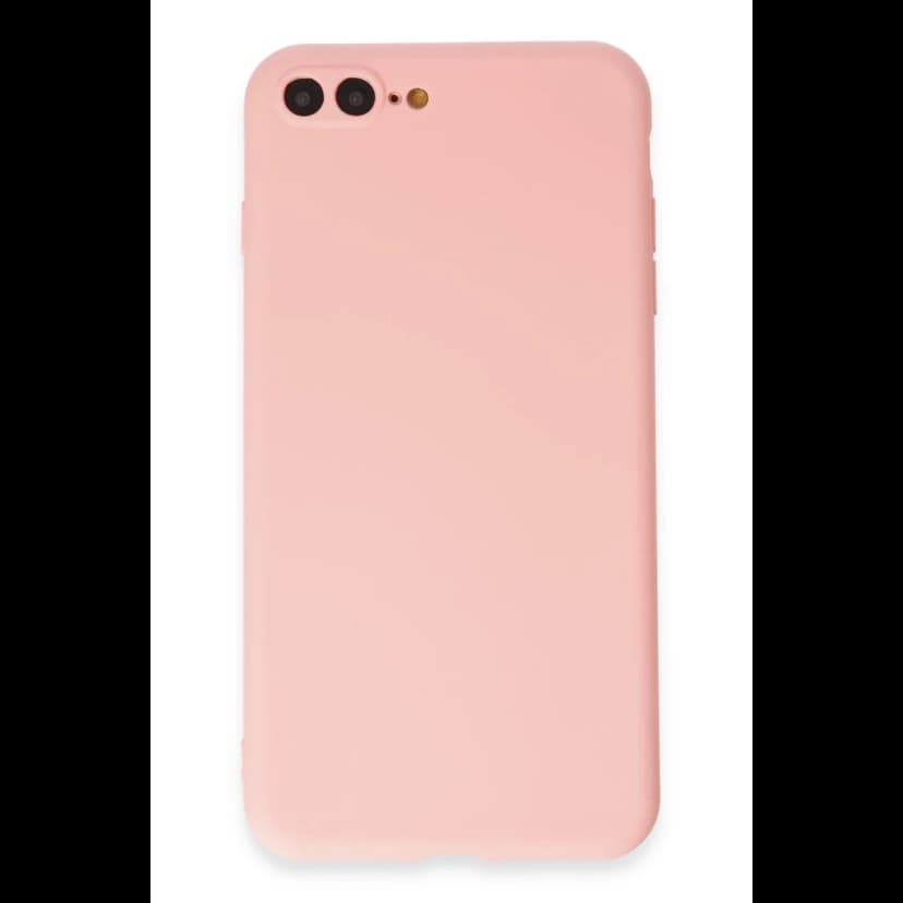 Newface Apple iPhone 7 Plus Kılıf First Silikon - Pudra