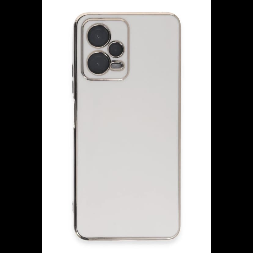 Newface Xiaomi Poco X5 5G Kılıf Volet Silikon - Beyaz