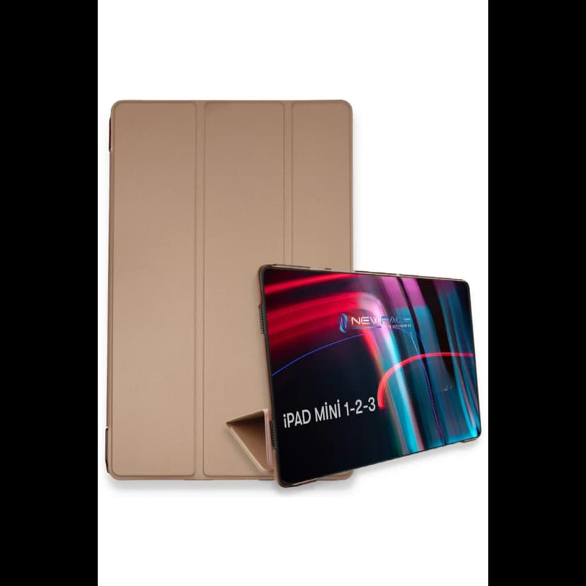 Newface Apple iPad Mini 3 Kılıf Tablet Smart Kılıf - Rose Gold