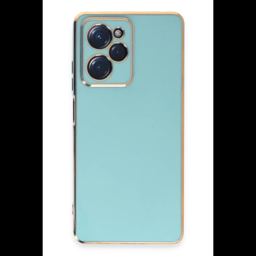 Newface Xiaomi Poco X5 Pro 5G Kılıf Volet Silikon - Açık Yeşil