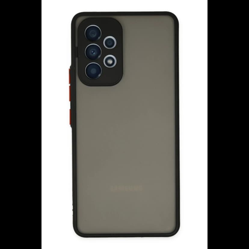 Newface Samsung Galaxy A33 5G Kılıf Montreal Silikon Kapak - Siyah