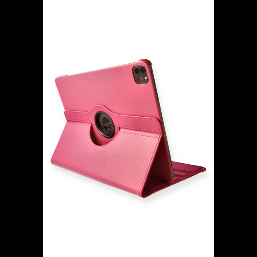 Newface Apple iPad Pro 11 (2020) Kılıf 360 Tablet Deri Kılıf - Pembe