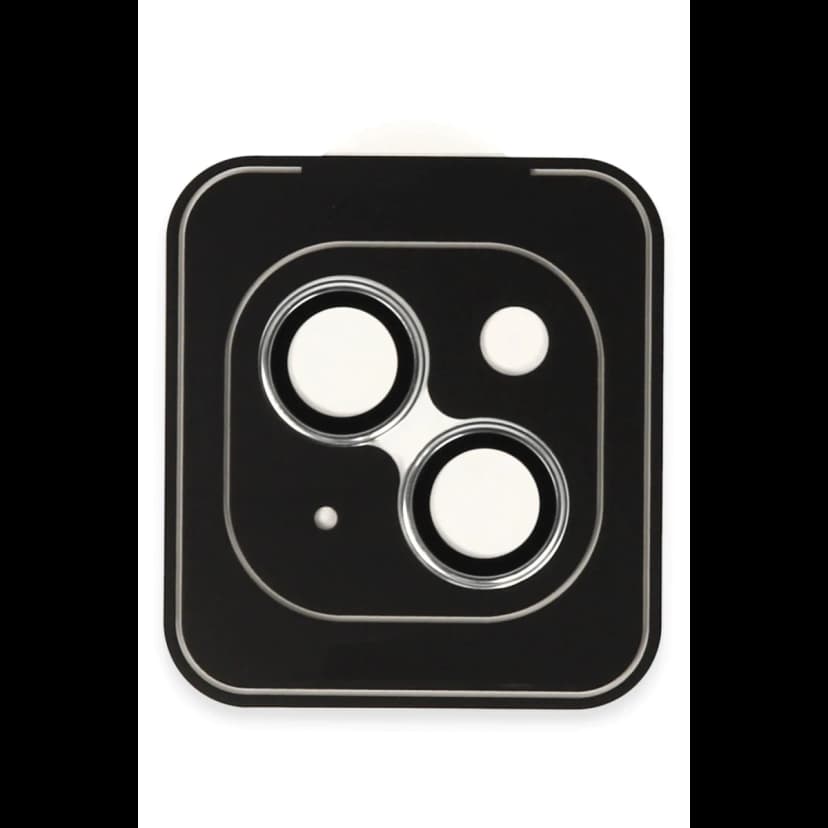 URR Apple iPhone 14 Titanium Alloy AR Kamera Lens Koruyucu - Gümüş