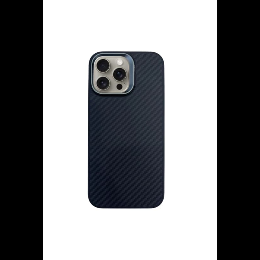 URR Apple iPhone 15 Pro Real Kevlar Magsafe Kapak - Siyah