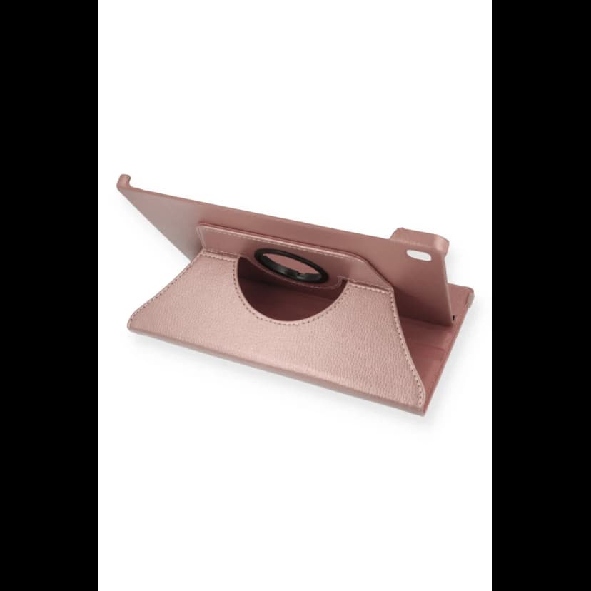 Newface Samsung Galaxy T500 Tab A7 10.4 Kılıf 360 Tablet Deri Kılıf - Rose Gold