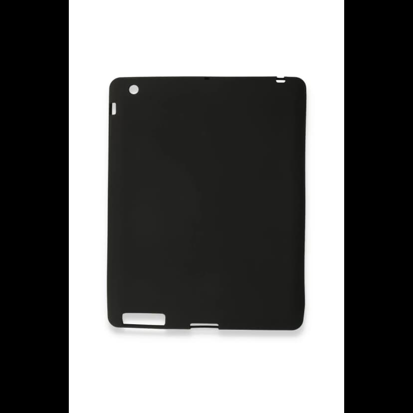 Newface Apple iPad 4 9.7 Kılıf Evo Tablet Silikon - Siyah