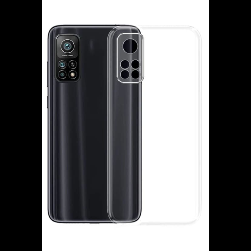 Newface Xiaomi Mi 10T Kılıf Lüx Şeffaf Silikon - Şeffaf