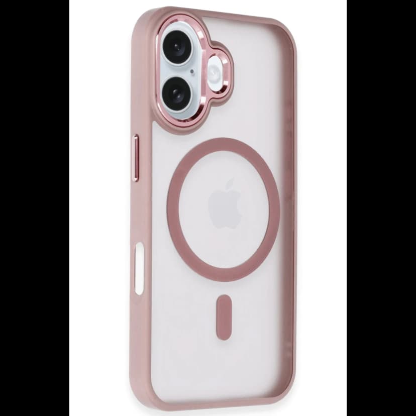 Yesido Apple iPhone 16 Plus PC13 Tazz Magsafe Kapak - Pembe