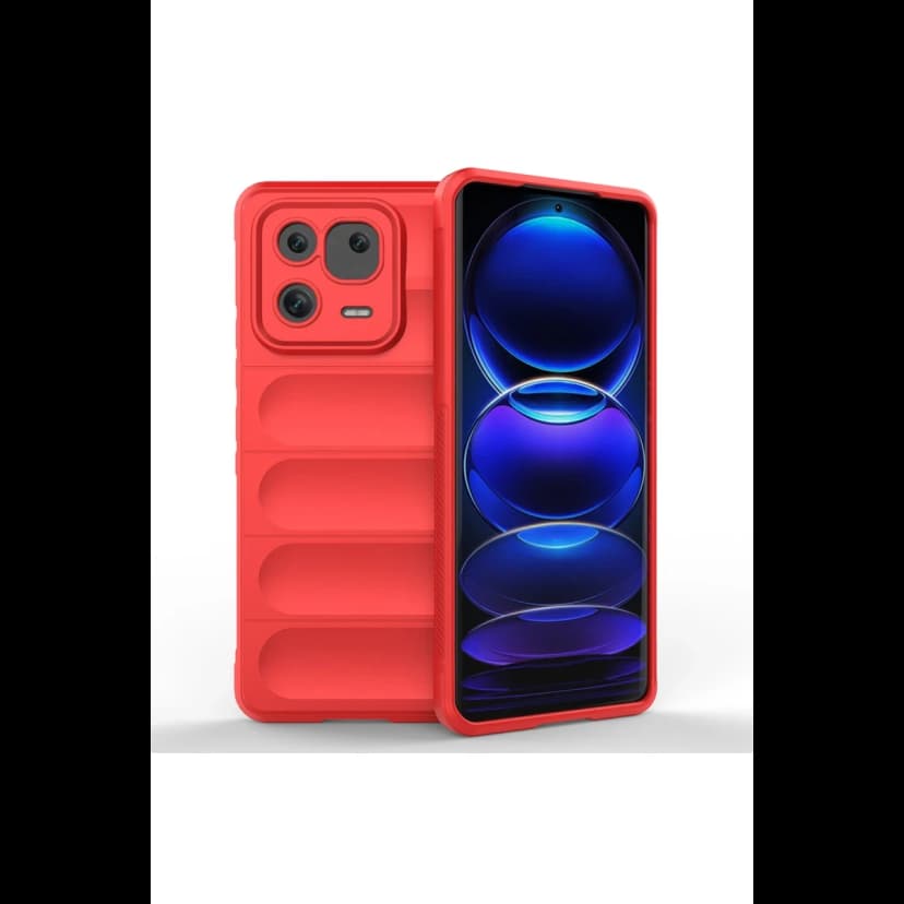 Newface Xiaomi Mi 13 Pro Kılıf Optimum Silikon - Kırmızı