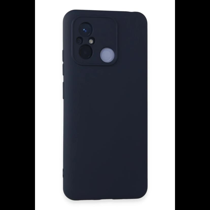 Newface Xiaomi Redmi 12C Kılıf Nano içi Kadife Silikon - Lacivert