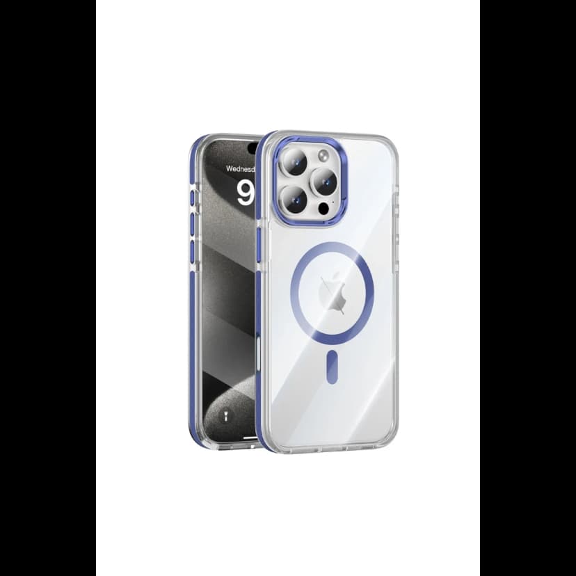Yesido Apple iPhone 16 Pro Max PC08 Izzy Magsafe Kapak - Lacivert