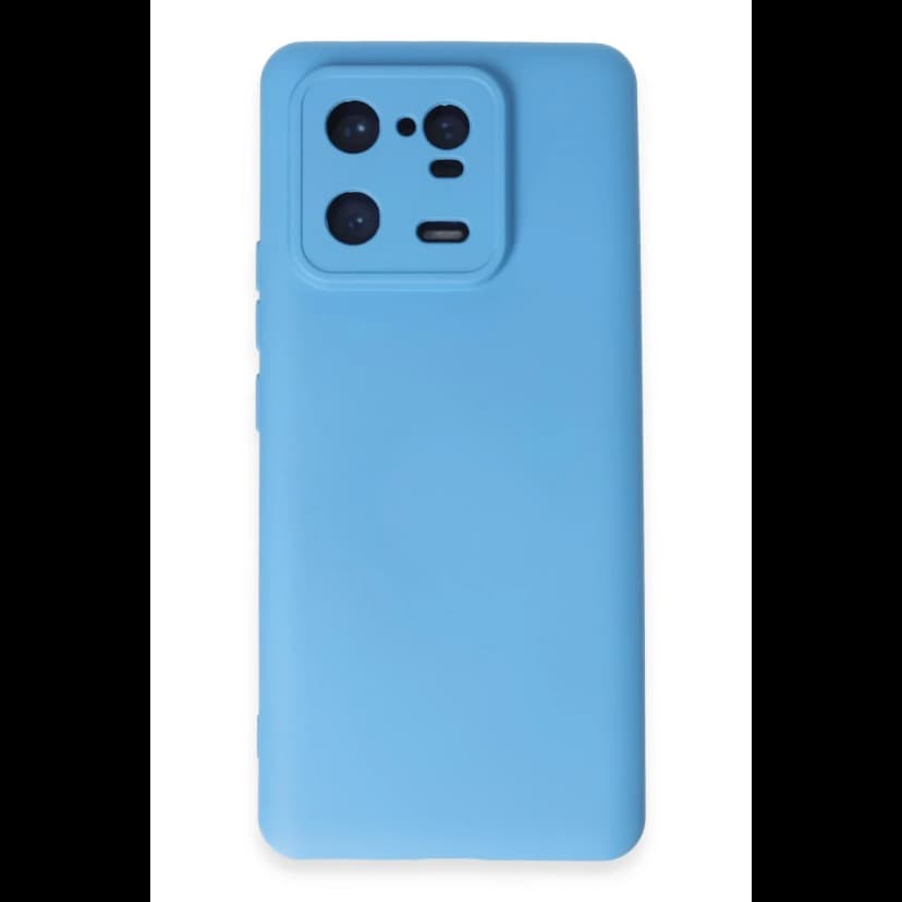 Newface Xiaomi Mi 13 Pro Kılıf Nano içi Kadife Silikon - Mavi