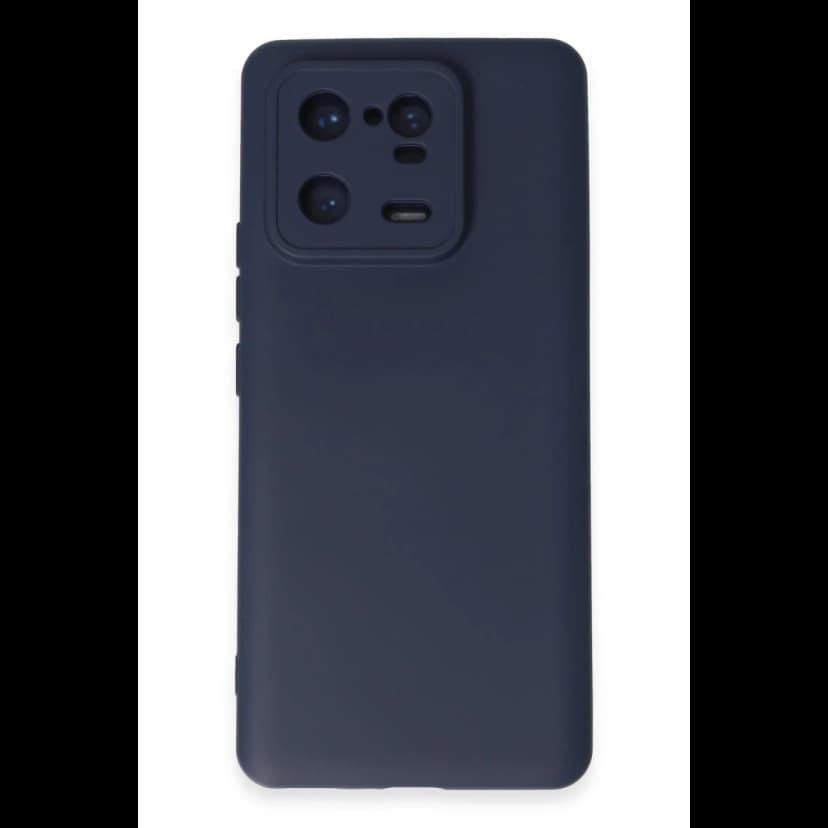 Newface Xiaomi Mi 13 Pro Kılıf Nano içi Kadife Silikon - Lacivert