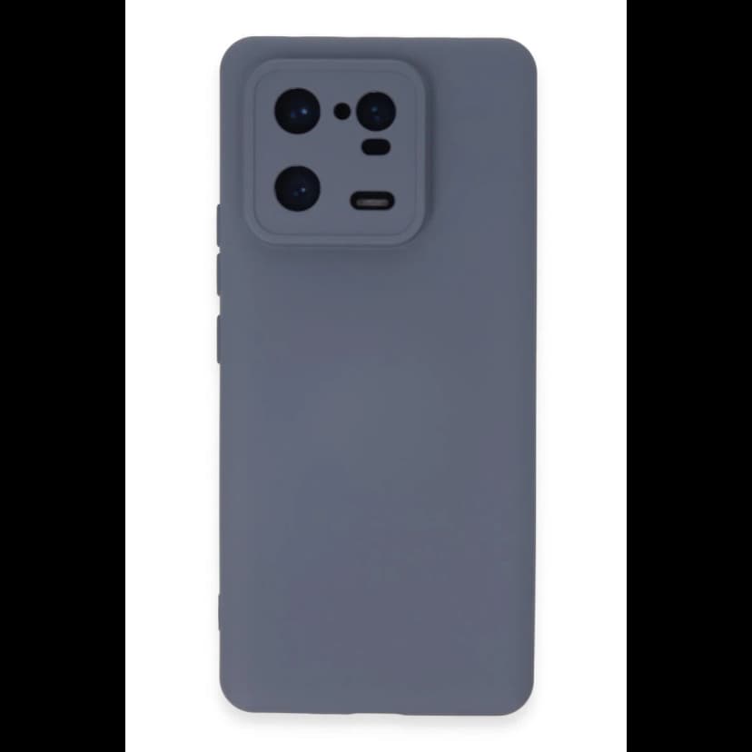 Newface Xiaomi Mi 13 Pro Kılıf Nano içi Kadife Silikon - Gri