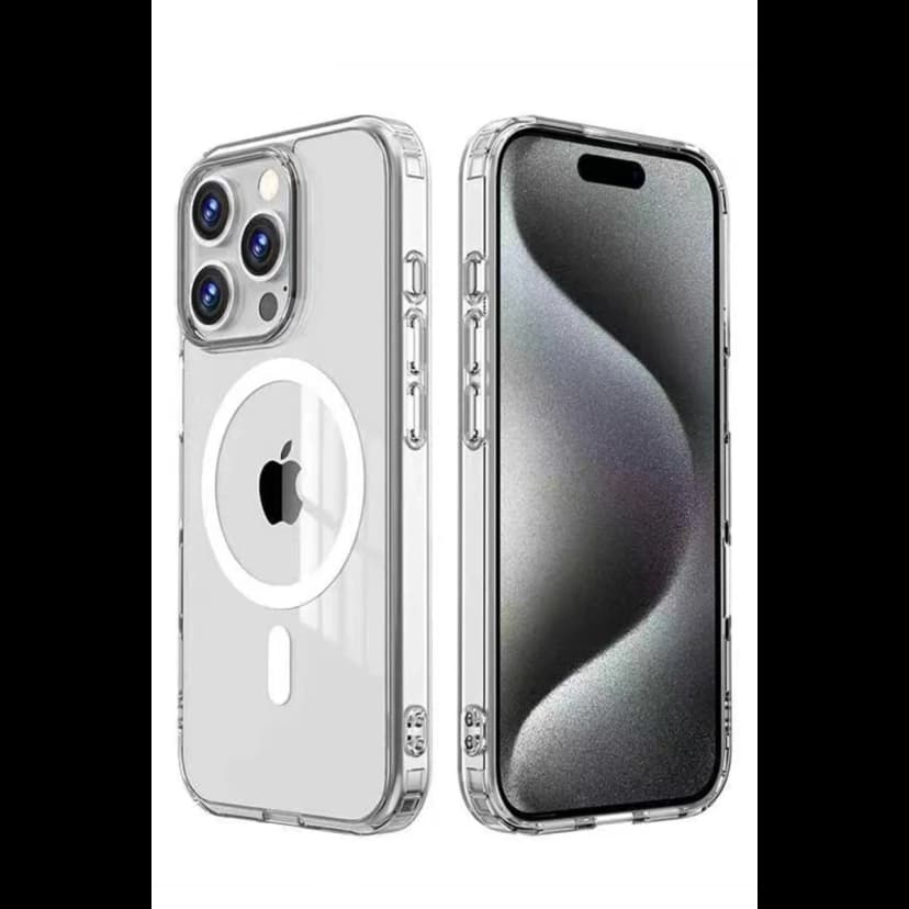 Yesido Apple iPhone 16 Pro Max PC03 Ace Şeffaf Magsafe Kapak - Şeffaf