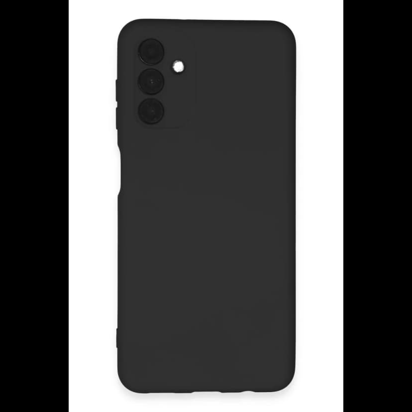 Newface Samsung Galaxy A24 4G Kılıf Nano içi Kadife Silikon - Siyah