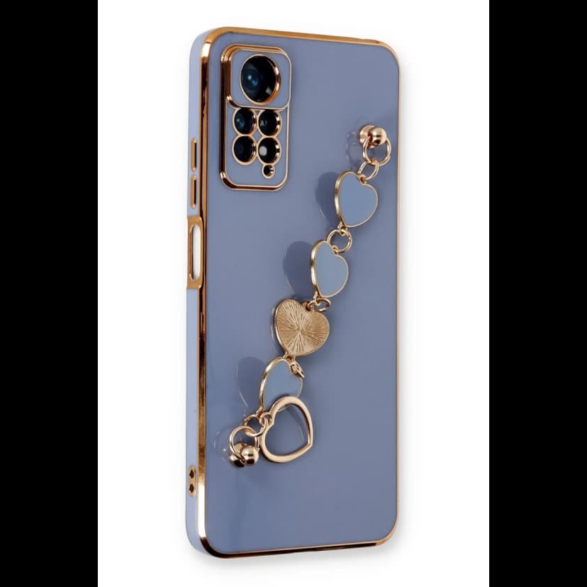 Newface Xiaomi Redmi Note 11 Pro Kılıf Esila Silikon - Gri