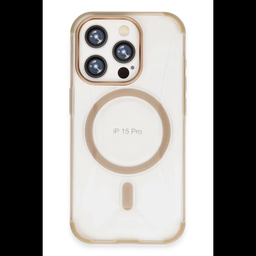 Joko Apple iPhone 15 Pro Hilton Magsafe Kapak - Gold