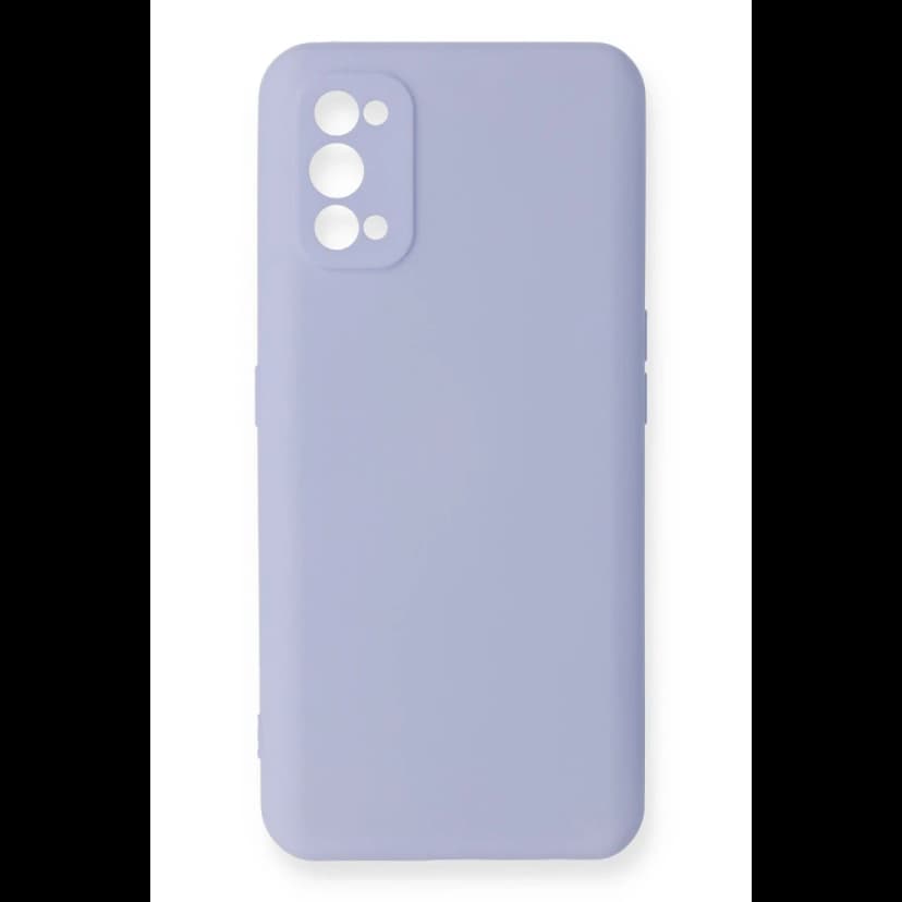 Newface Realme 7 Pro Kılıf Nano içi Kadife Silikon - Lila