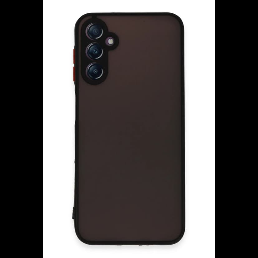 Newface Samsung Galaxy A24 4G Kılıf Montreal Silikon Kapak - Siyah