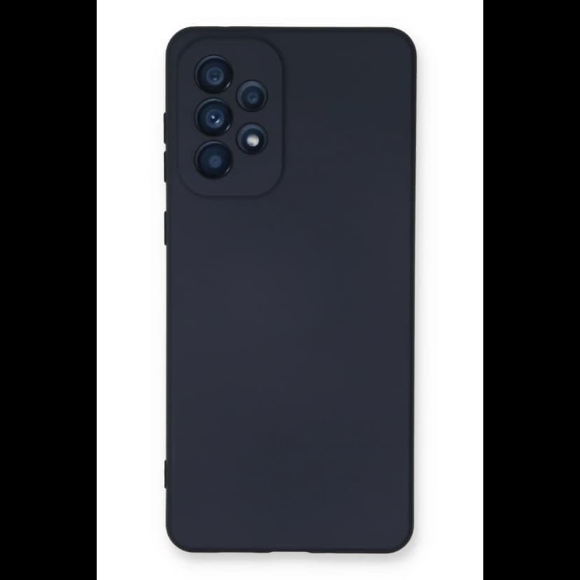 Newface Samsung Galaxy A53 5G Kılıf Nano içi Kadife Silikon - Lacivert