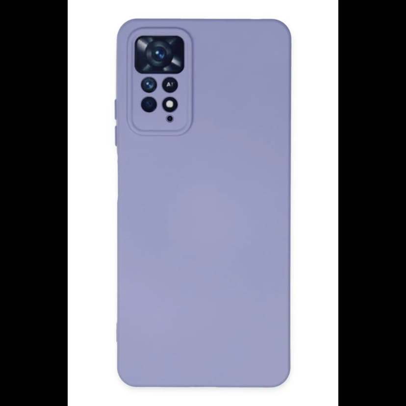 Newface Xiaomi Redmi Note 11 Pro Kılıf Nano içi Kadife Silikon - Lila