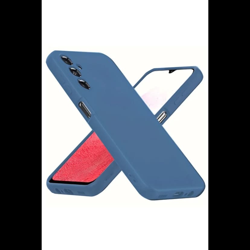 Newface Samsung Galaxy A34 5G Kılıf First Silikon - Mavi