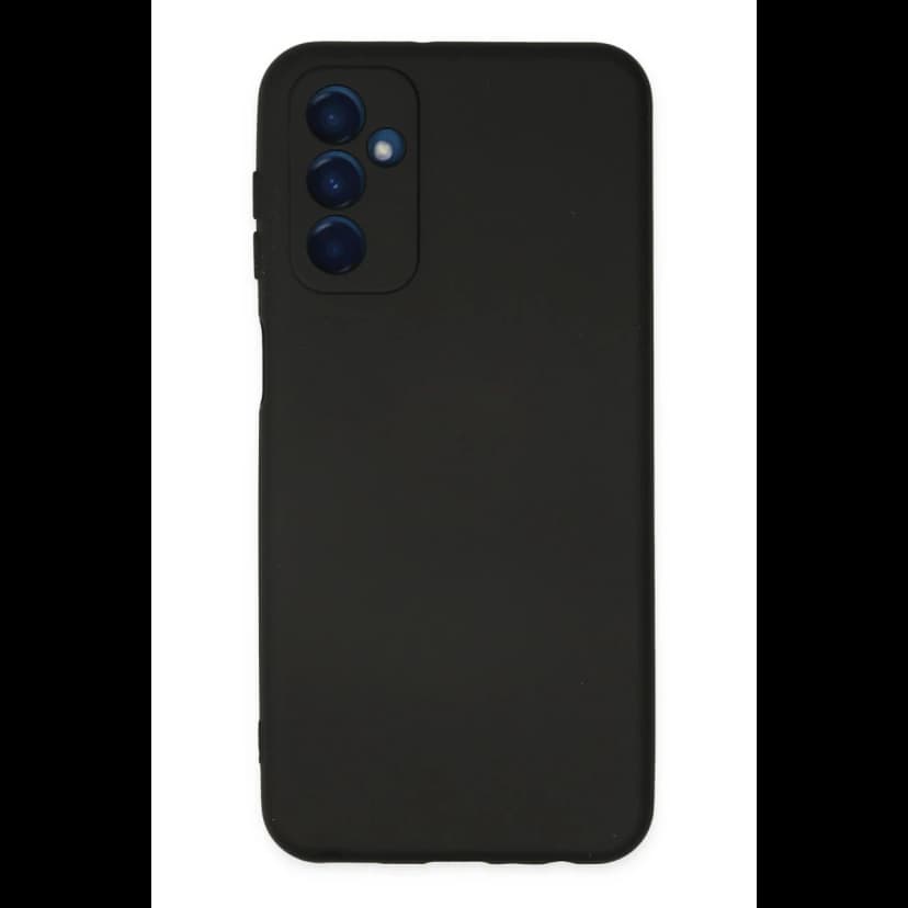 Newface Samsung Galaxy M23 Kılıf Nano içi Kadife Silikon - Siyah