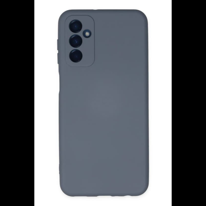 Newface Samsung Galaxy M23 Kılıf Nano içi Kadife Silikon - Gri