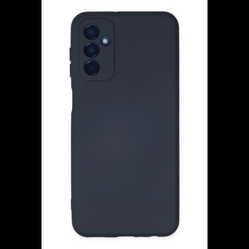 Newface Samsung Galaxy M23 Kılıf Nano içi Kadife Silikon - Lacivert