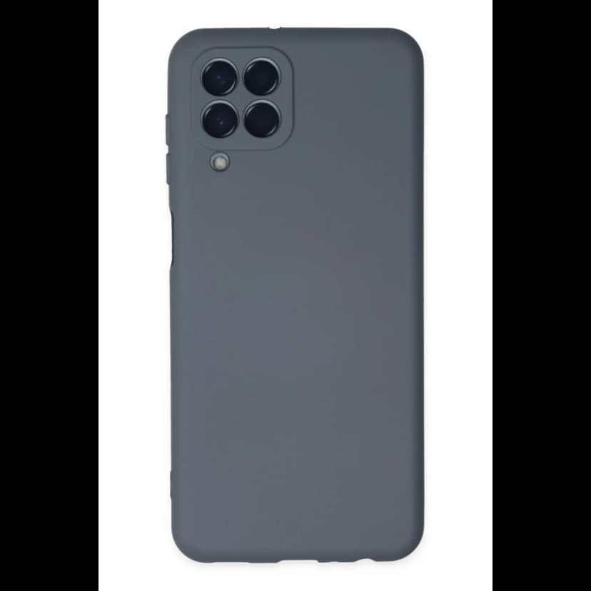 Newface Samsung Galaxy M33 Kılıf Nano içi Kadife Silikon - Gri