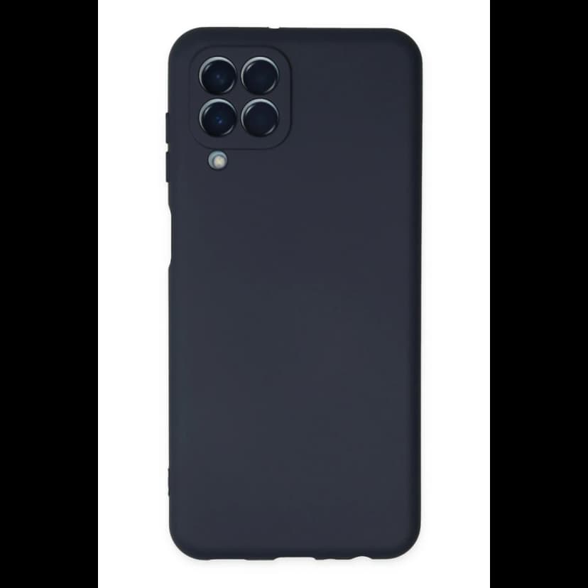 Newface Samsung Galaxy M33 Kılıf Nano içi Kadife Silikon - Lacivert