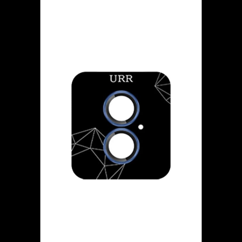 URR Apple iPhone 16 Titanium Alloy AR Kamera Lens Koruyucu - Mavi