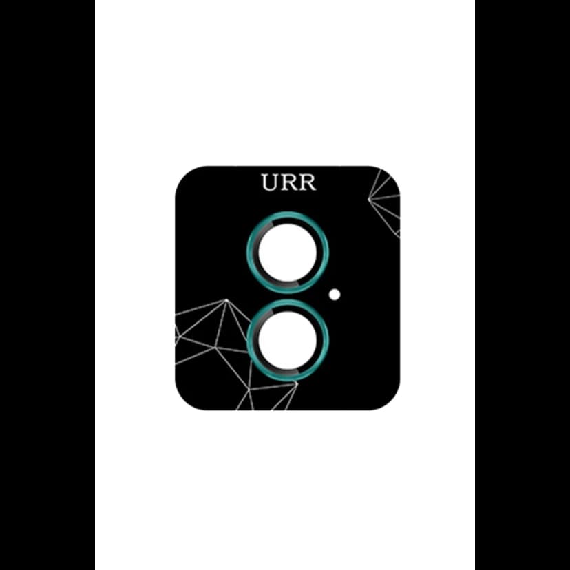 URR Apple iPhone 16 Titanium Alloy AR Kamera Lens Koruyucu - Yeşil