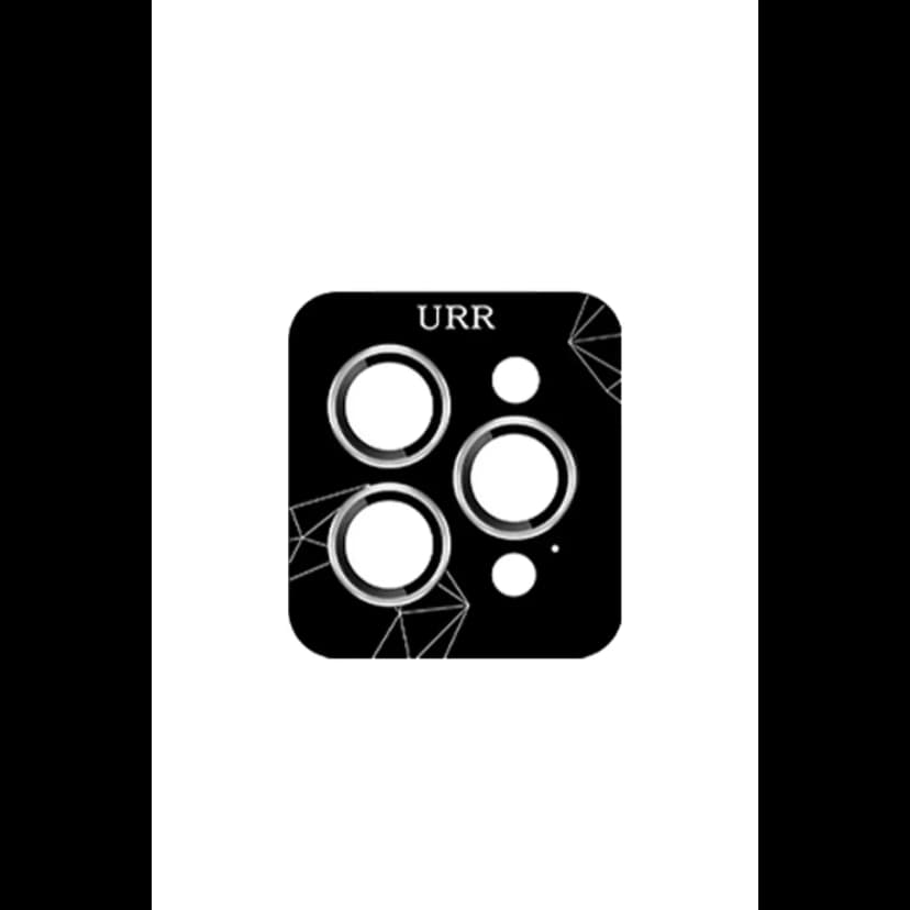 URR Apple iPhone 16 Pro Max 3D PVD Dioxide Kamera Lens Koruyucu - Gümüş