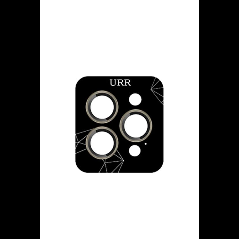 URR Apple iPhone 16 Pro Max 3D PVD Dioxide Kamera Lens Koruyucu - Natural Grey