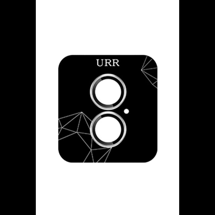 URR Apple iPhone 16 3D PVD Dioxide Kamera Lens Koruyucu - Gümüş